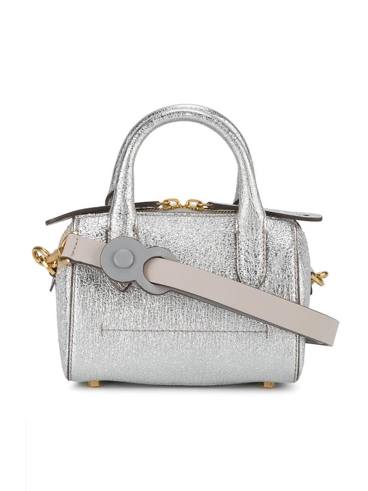 Anya Hindmarch - Mini Vere Barrel Cross-body Bag - Women - Leather - One Size, Grey, Leather