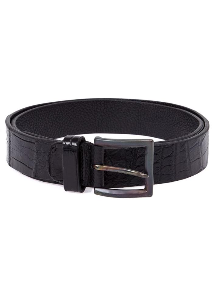 Scunzani Ivo Alligator Leather Belt