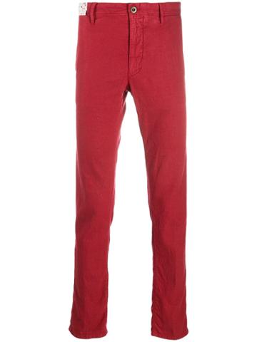 Incotex Slim-fit Chinos - Red