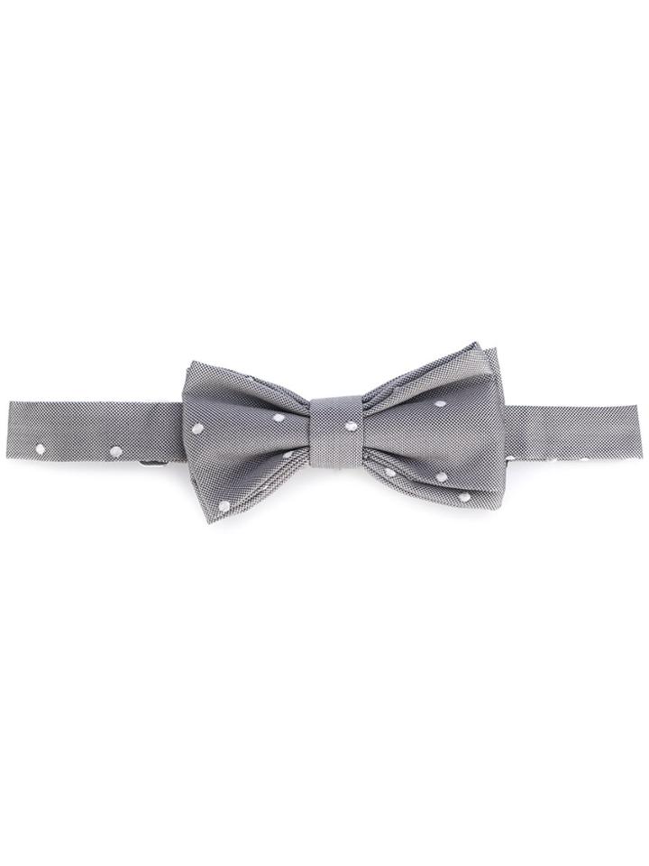 Fefè Polka Dot Bow Tie - Grey