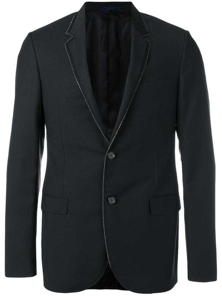 Lanvin Piped Blazer - Black