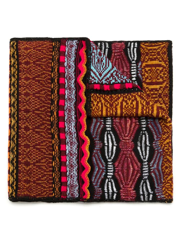 Cecilia Prado Printed Knitted Scarf - Multicolour