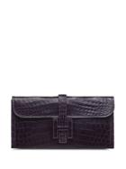 Hermès Pre-owned 2011 Jige Pm Clutch Bag - Purple