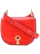 Marni Saddle Cross Body Satchel - Yellow & Orange