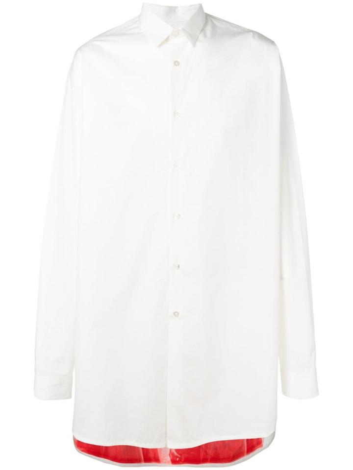 Jil Sander Plain Button Shirt - White