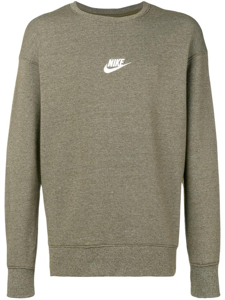 Nike Logo Sweatshirt - Green