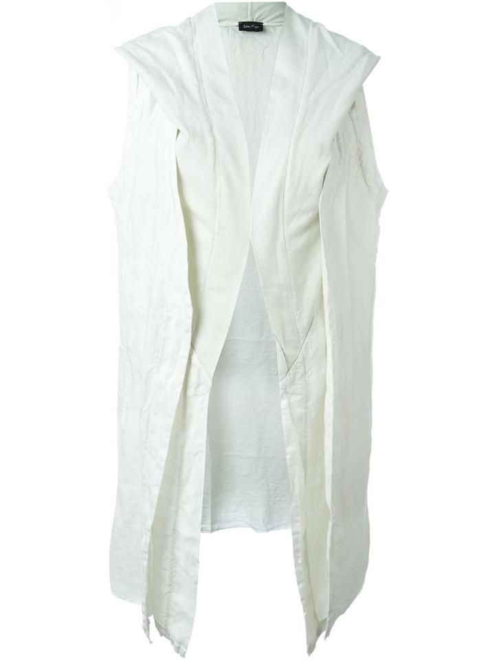 Andrea Ya'aqov Long Hooded Vest