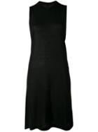 Rick Owens Tank Dress, Women's, Black, Silk/viscose