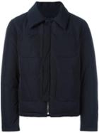 Raf Simons Patch Pocket Jacket, Men's, Size: 48, Blue, Polyester