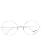 Ray-ban Round Framed Glasses - Silver
