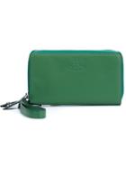 Vivienne Westwood Double Zipped Clutch Bag
