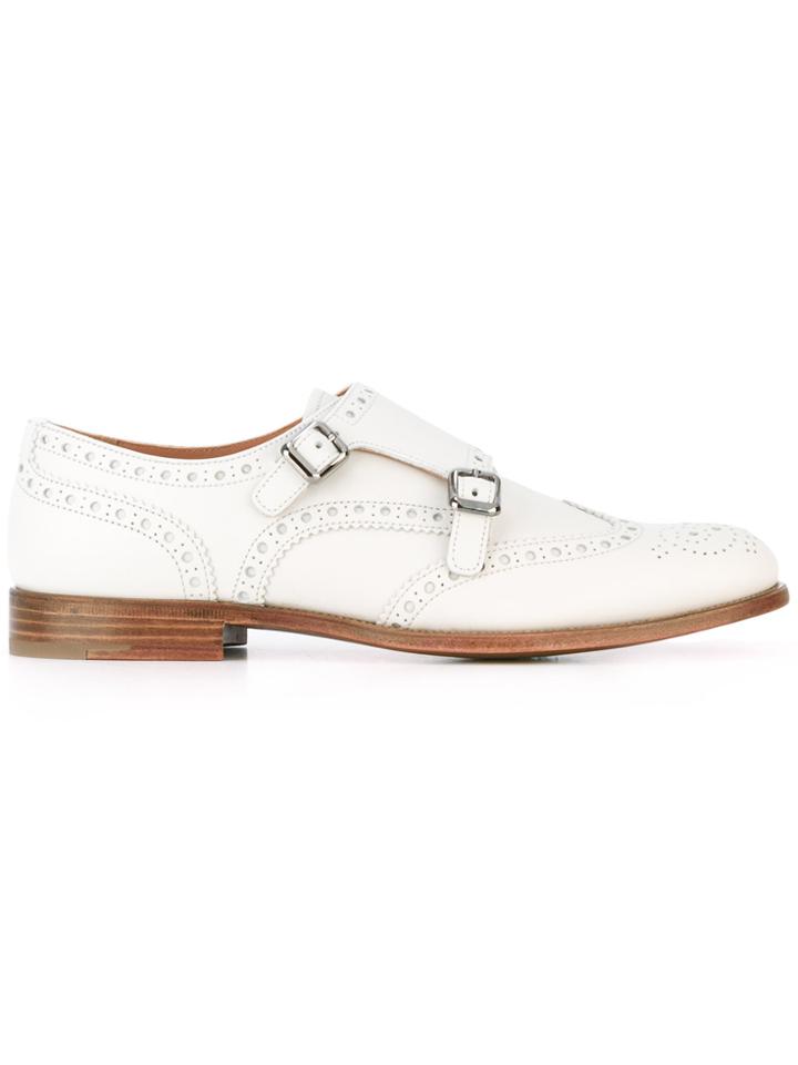 Church's Classic Monk Shoes - White