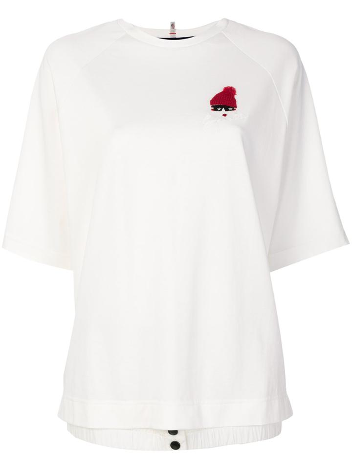 Moncler Grenoble Beanie Patch T-shirt - White