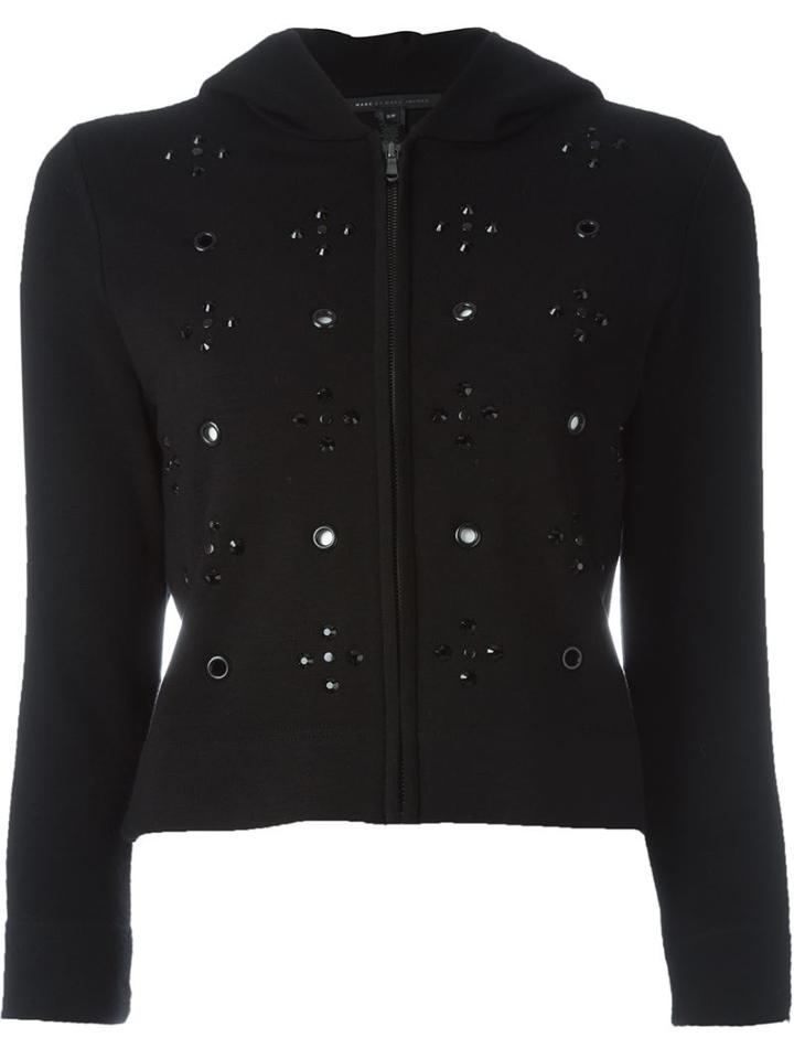 Marc By Marc Jacobs Embellished Cropped Cardigan
