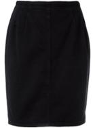 Jean Paul Gaultier Vintage Fitted Mini Skirt - Blue