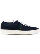 Ps By Paul Smith Almond Toe Lace Up Sneakers - Blue