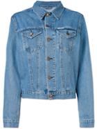 Forte Couture - Embroidered Denim Jacket - Women - Cotton - M, Blue, Cotton