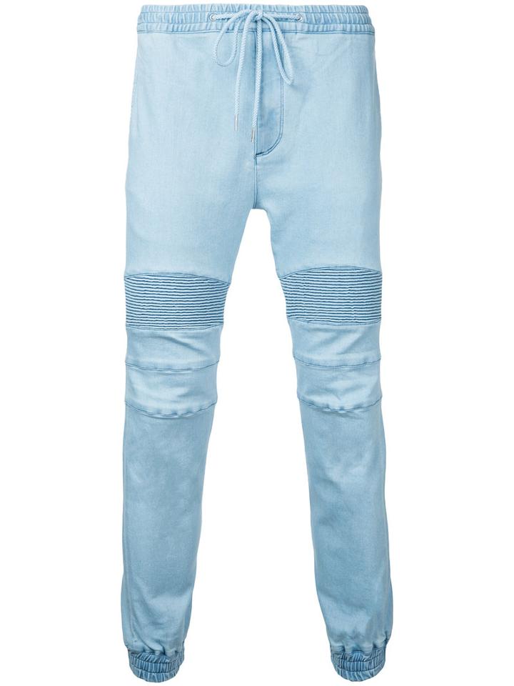 Monkey Time - Racer Jeans - Men - Cotton/polyester/spandex/elastane - M, Blue, Cotton/polyester/spandex/elastane