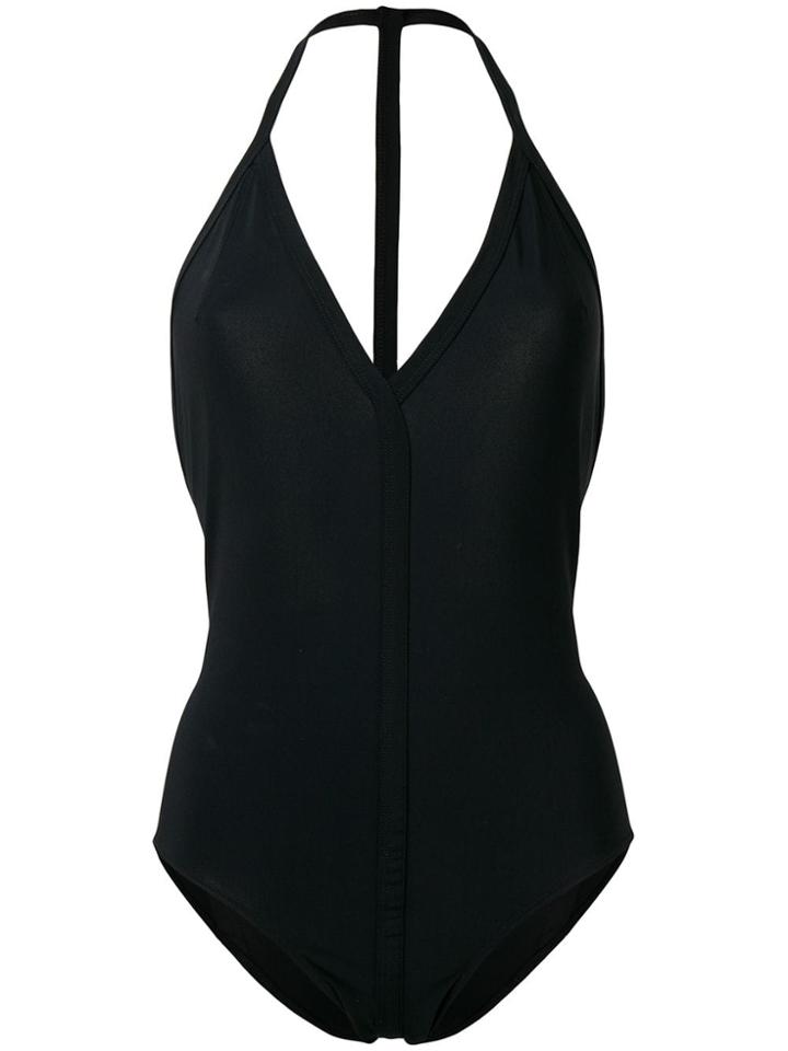 Rick Owens Halterneck Swimsuit - Black