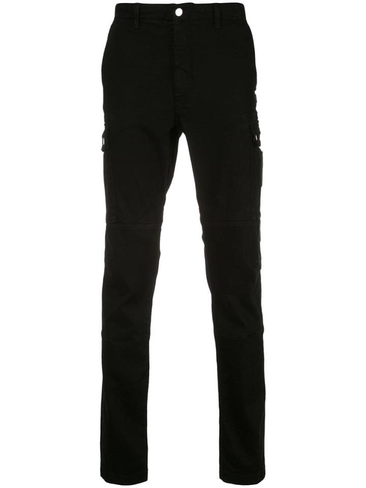 Amiri Slim-fit Cargo Trousers - Black