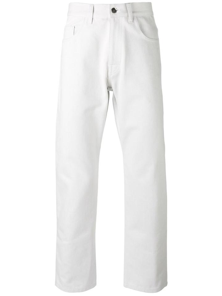 Raf Simons - Straight-leg Jeans - Men - Cotton - 32, Grey, Cotton
