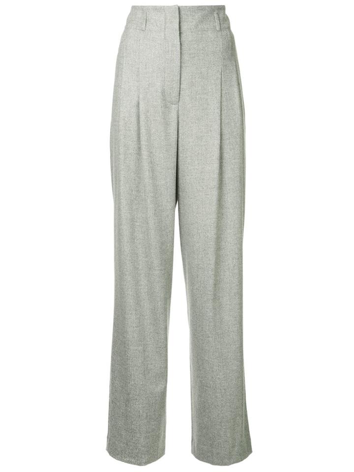 Loro Piana Wide-leg Trousers - Grey