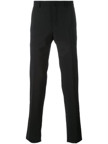 Aiezen - Straight-leg Trousers - Men - Spandex/elastane/wool - 48, Black, Spandex/elastane/wool