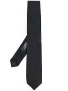 Nicky Radea Pointed-tip Tie - Black