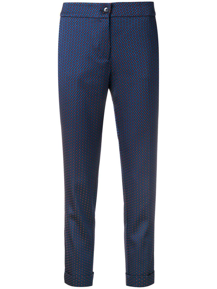Etro Slim Fit Trousers - Blue