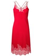 Ermanno Scervino Lace Cami Dress - Red