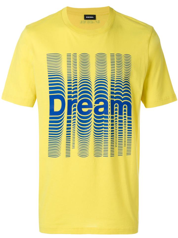 Diesel T-just-se T-shirt - Yellow & Orange