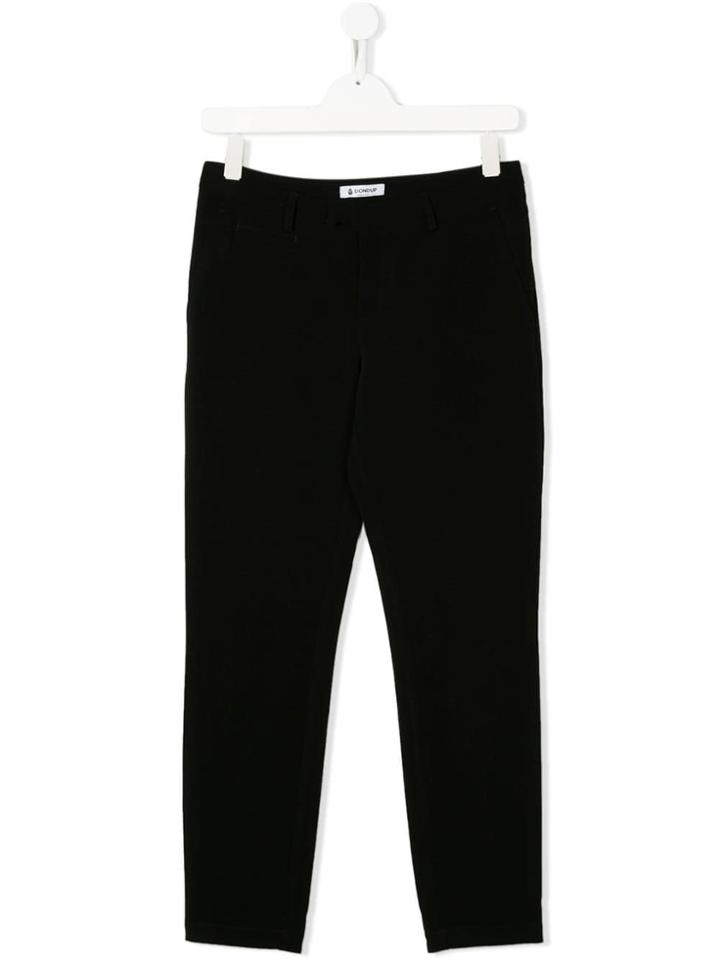 Dondup Kids Slim Fit Trousers - Black