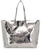 Marc Jacobs Large The Foil Tote Bag - Silver