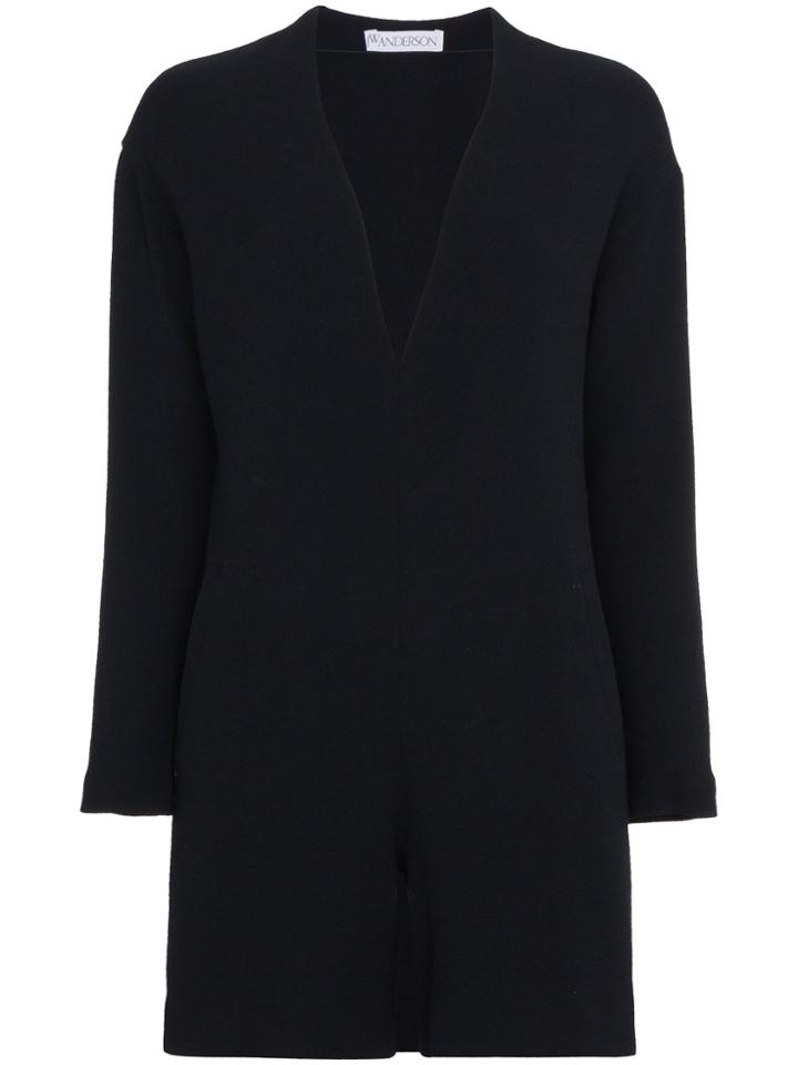 Jw Anderson V Neck Jumpsuit - Blue