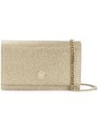Jimmy Choo Florence Sparkly Crossbody Bag - Neutrals