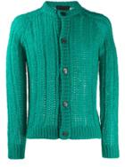 Prada Open Knit Cardigan - Green