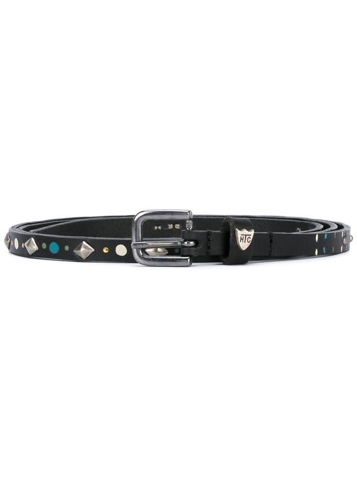 Htc Hollywood Trading Company - Rhombus Belt - Women - Cotton - 75, Cotton