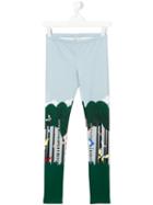 Fendi Kids - Printed Leggings - Kids - Polyester/spandex/elastane - 14 Yrs
