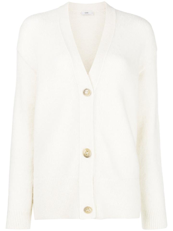 Closed Classic Fitted Cardigan - White