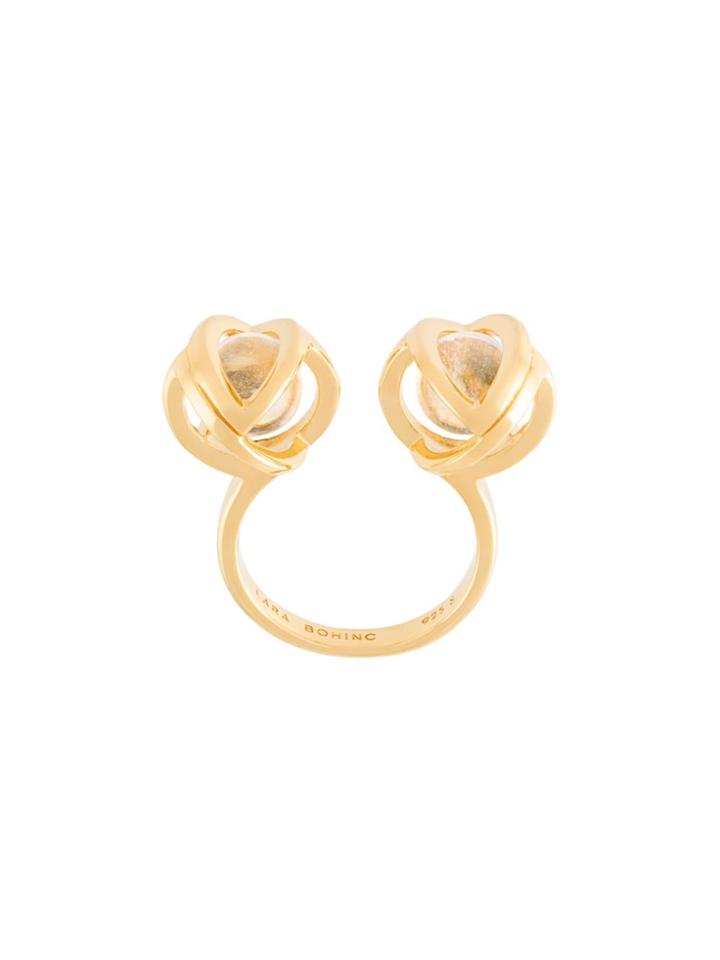 Lara Bohinc 'planetaria' Double Ring - Metallic