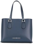 Emporio Armani Wilma Large Tote - Blue