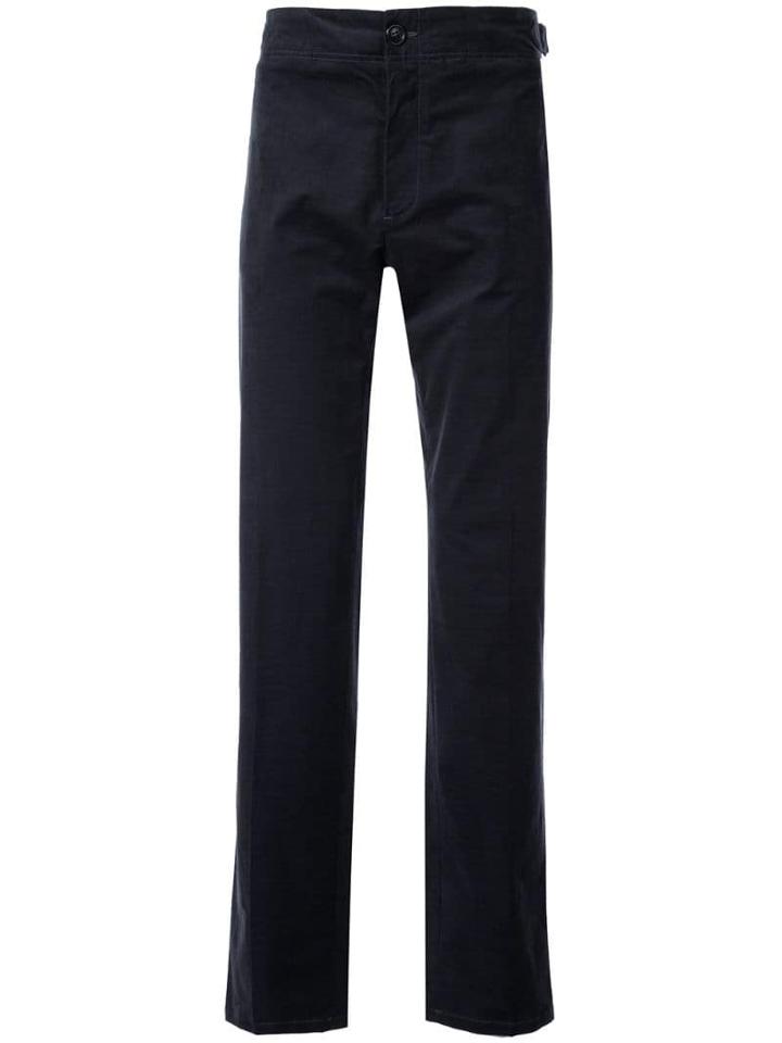 Cerruti 1881 Straight Leg Trousers - Black