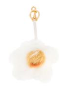 Anya Hindmarch - Fluffy Egg Charm - Women - Leather/mink Fur - One Size, White, Leather/mink Fur