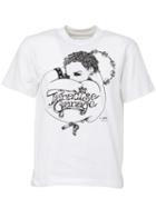 Sacai Paradise Garage Print T-shirt, Men's, Size: 1, White, Cotton