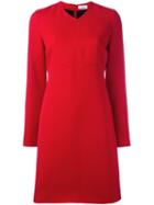 Courrèges Long Sleeve Shift Dress