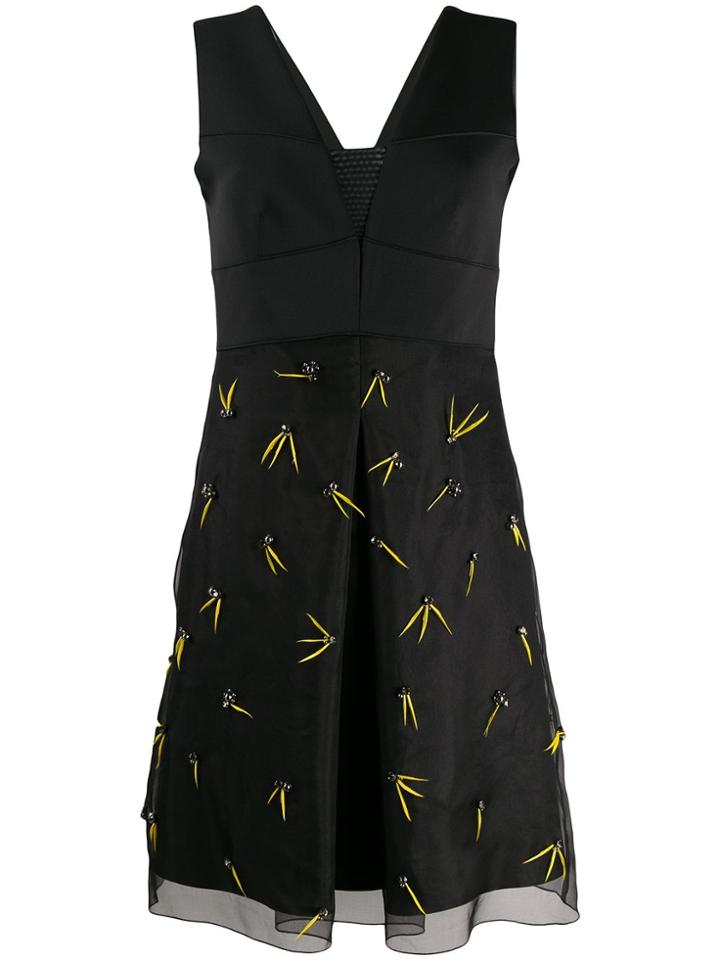 Dorothee Schumacher Crystal Detail Dress - Black