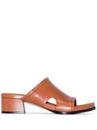 Loewe Anagram Sandals - Brown