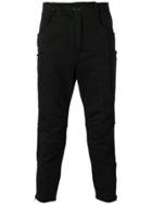 The Viridi-anne Cropped Jersey Trousers - Black