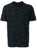 Ermenegildo Zegna Xxx Logo Embellished T-shirt - Black