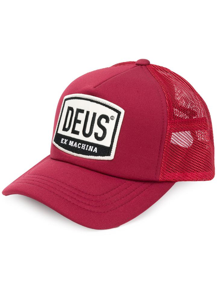Deus Ex Machina Deus Baseball Cap - Red